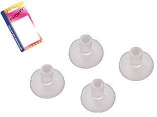 Ventose trasparenti con gambo - ventose,