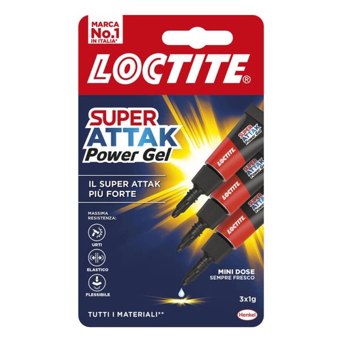 Colla loctite super attak - colla,